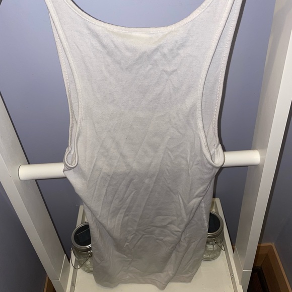 PINK Victoria Secret Tank Top in White - Picture 3 of 3